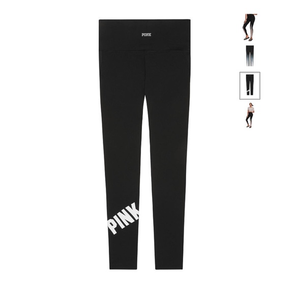 ❤️Pink Ultimate High Waist Mesh Leggings ❤️ - Picture 2 of 3